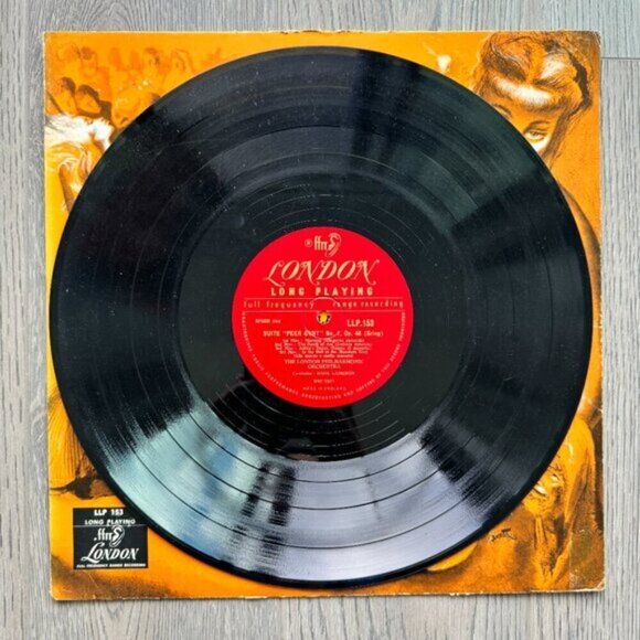 Grieg Peer Gynt Suites Nos. 1 & 2 Vinyl, London Philharmonic, Vintage Classical - Picture 3 of 5